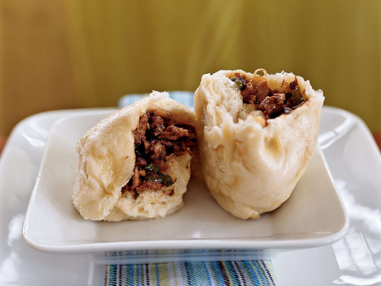 Pork and Cabbage Steamed Bao Buns