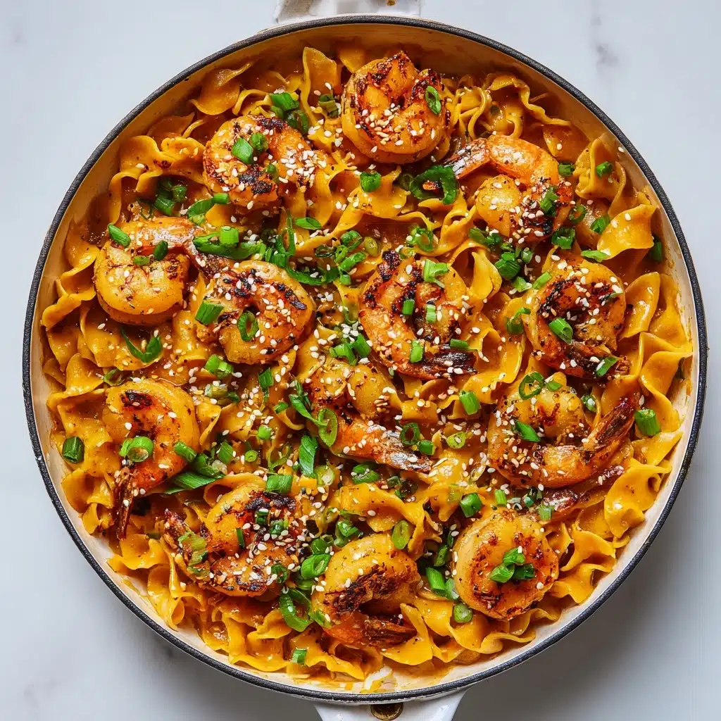 Smokey Chili Noodles with Shrimp