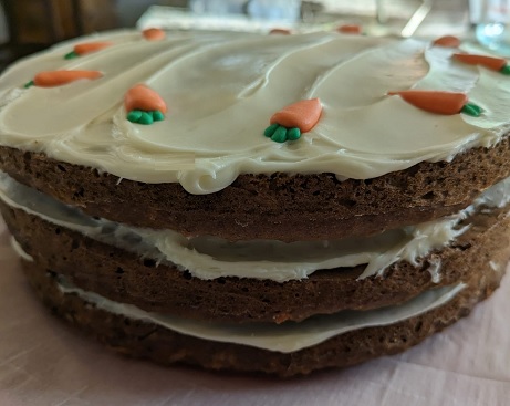 Honey-Sweetened Carrot Cake
