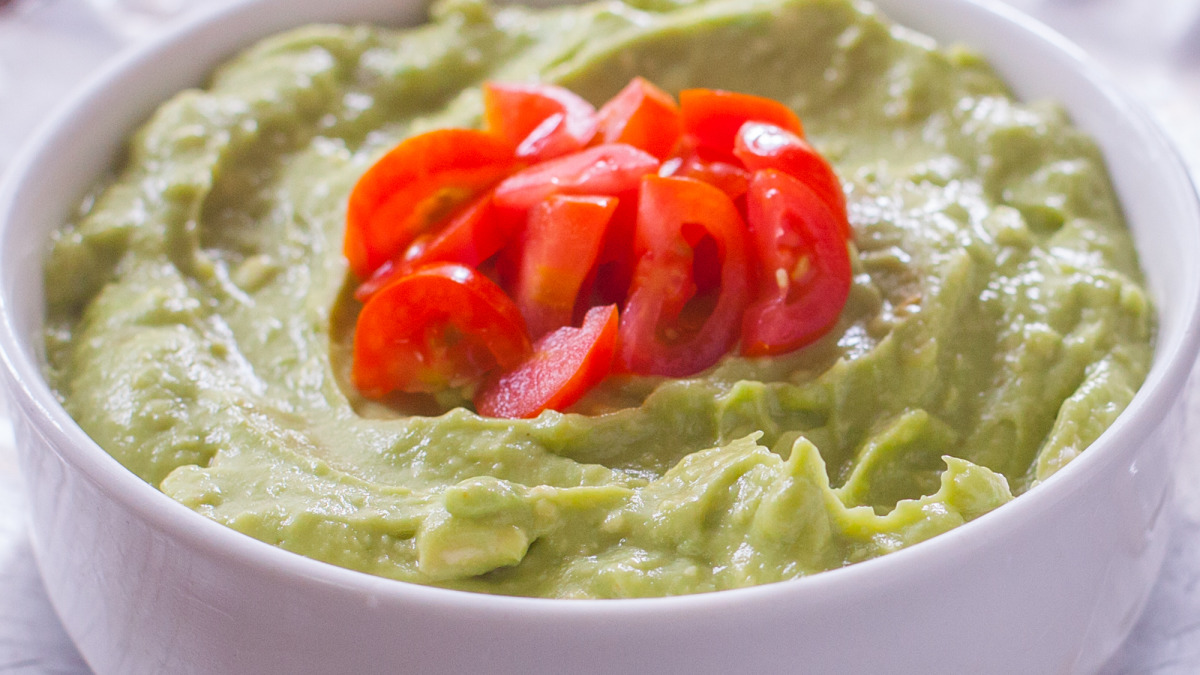 Mashed Avocado Lime Dip