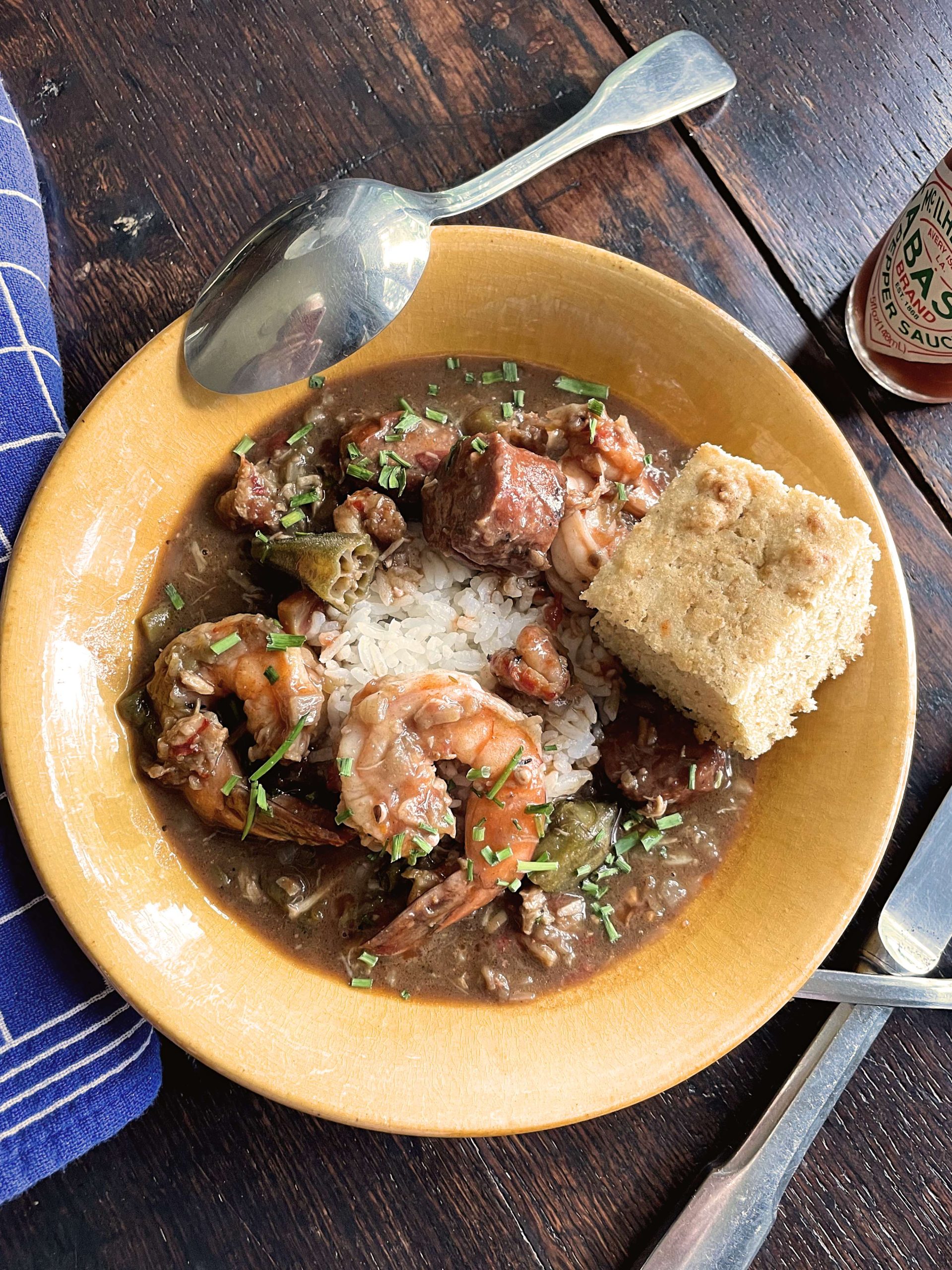 Creole Shrimp and Andouille Gumbo