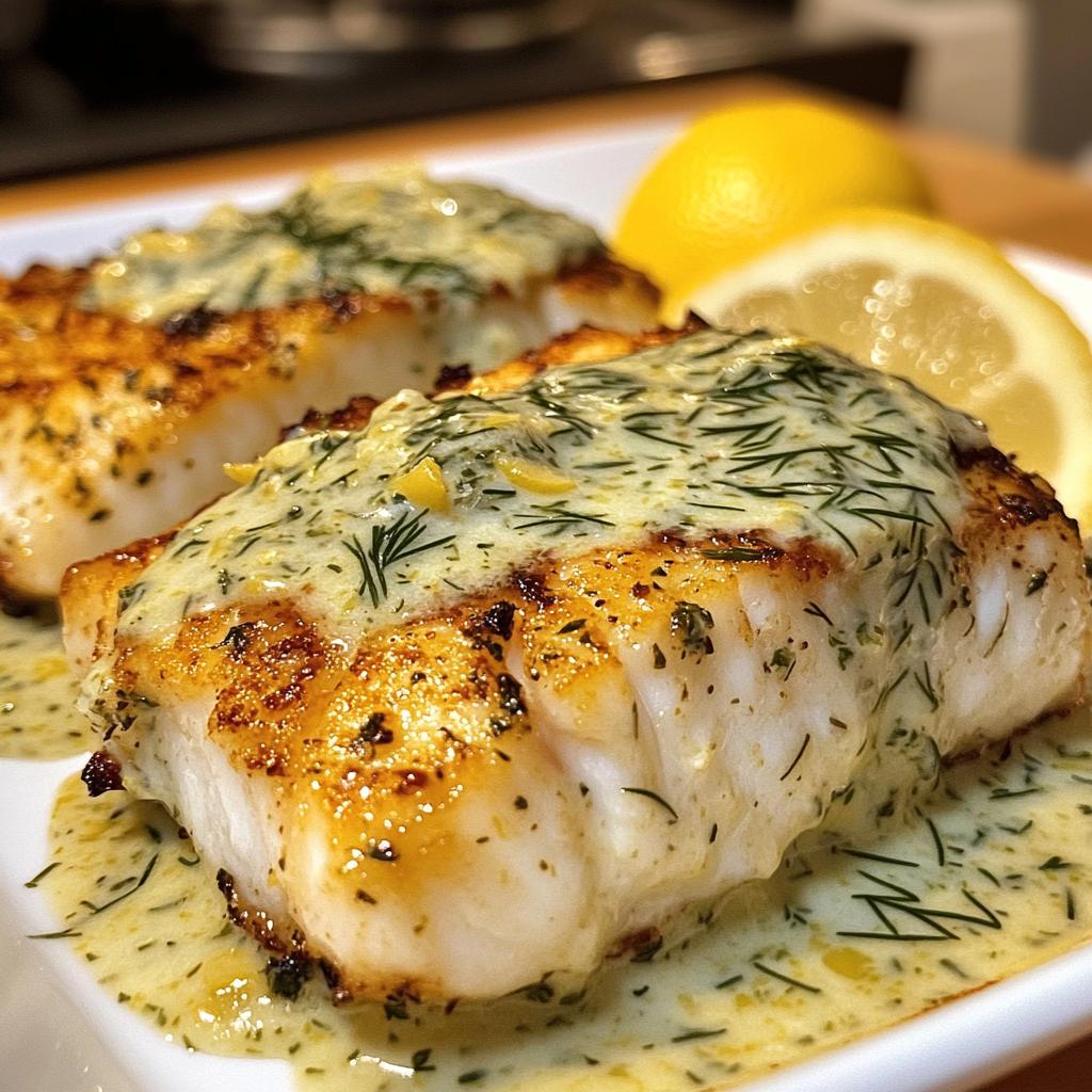 Guldborgsund Smoked Cod with Dill Sauce