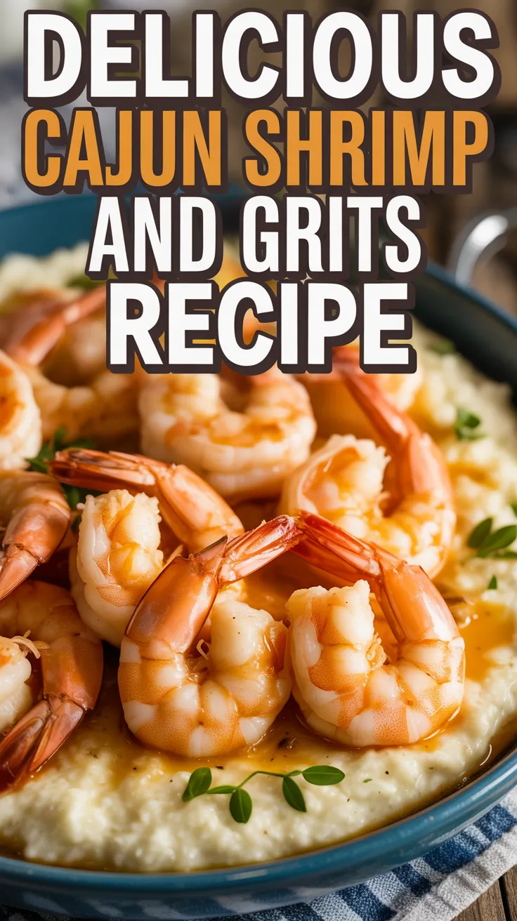 Cajun-Seasoned Shrimp and Stone-Ground Grits