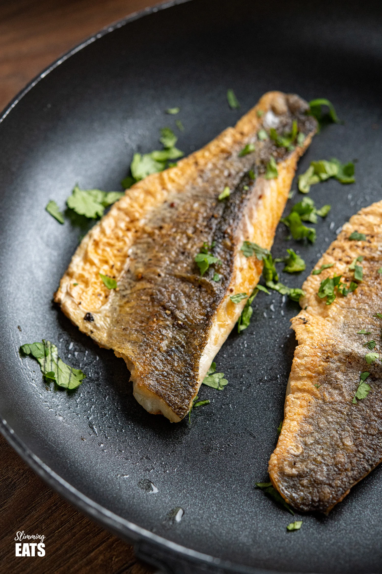 Pan-Fried Sea Bass and Shiso Gyoza with Soy-Ginger Dipping Sauce
