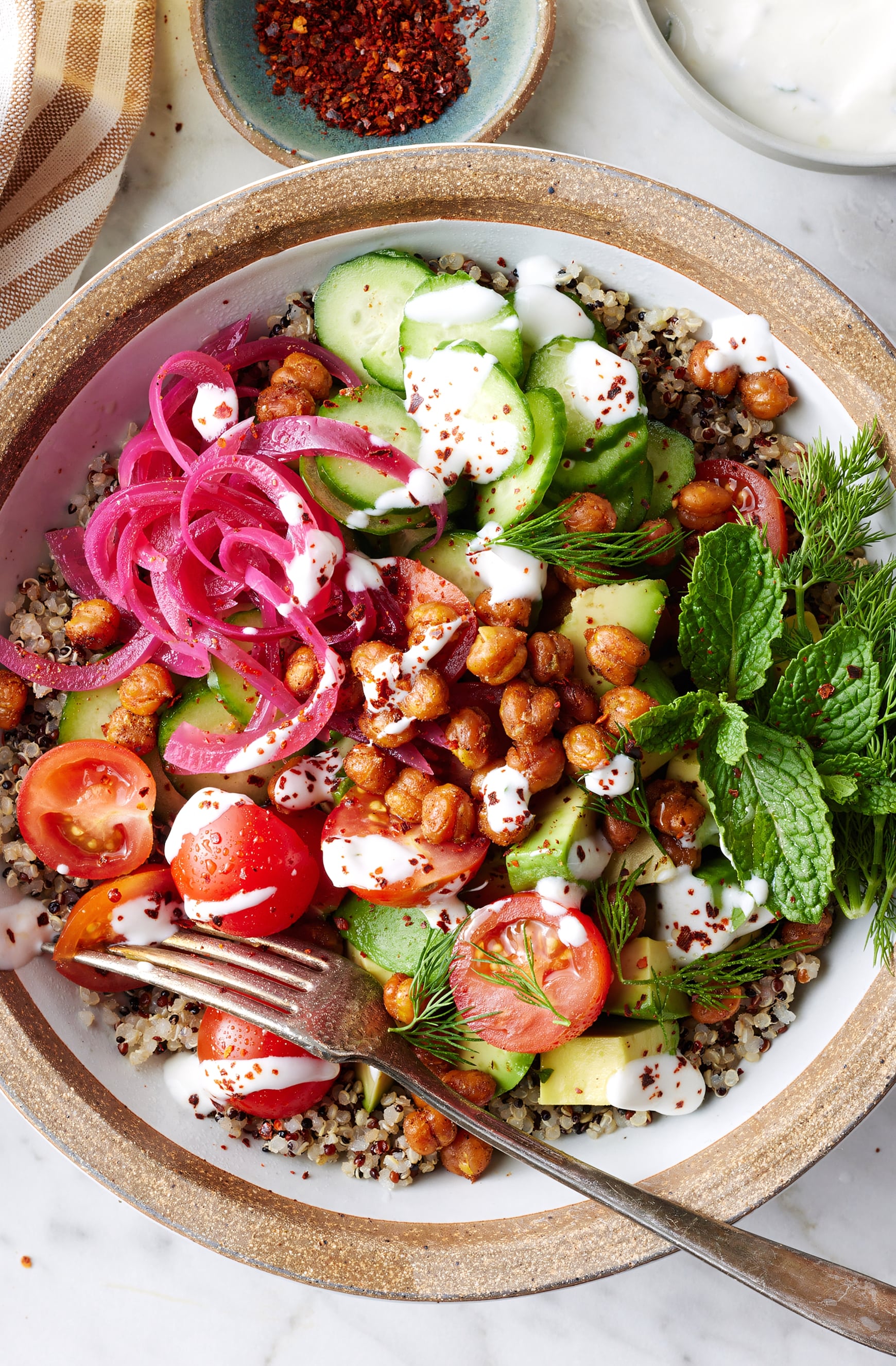 Herb-Roasted Turkey and Quinoa Bowl