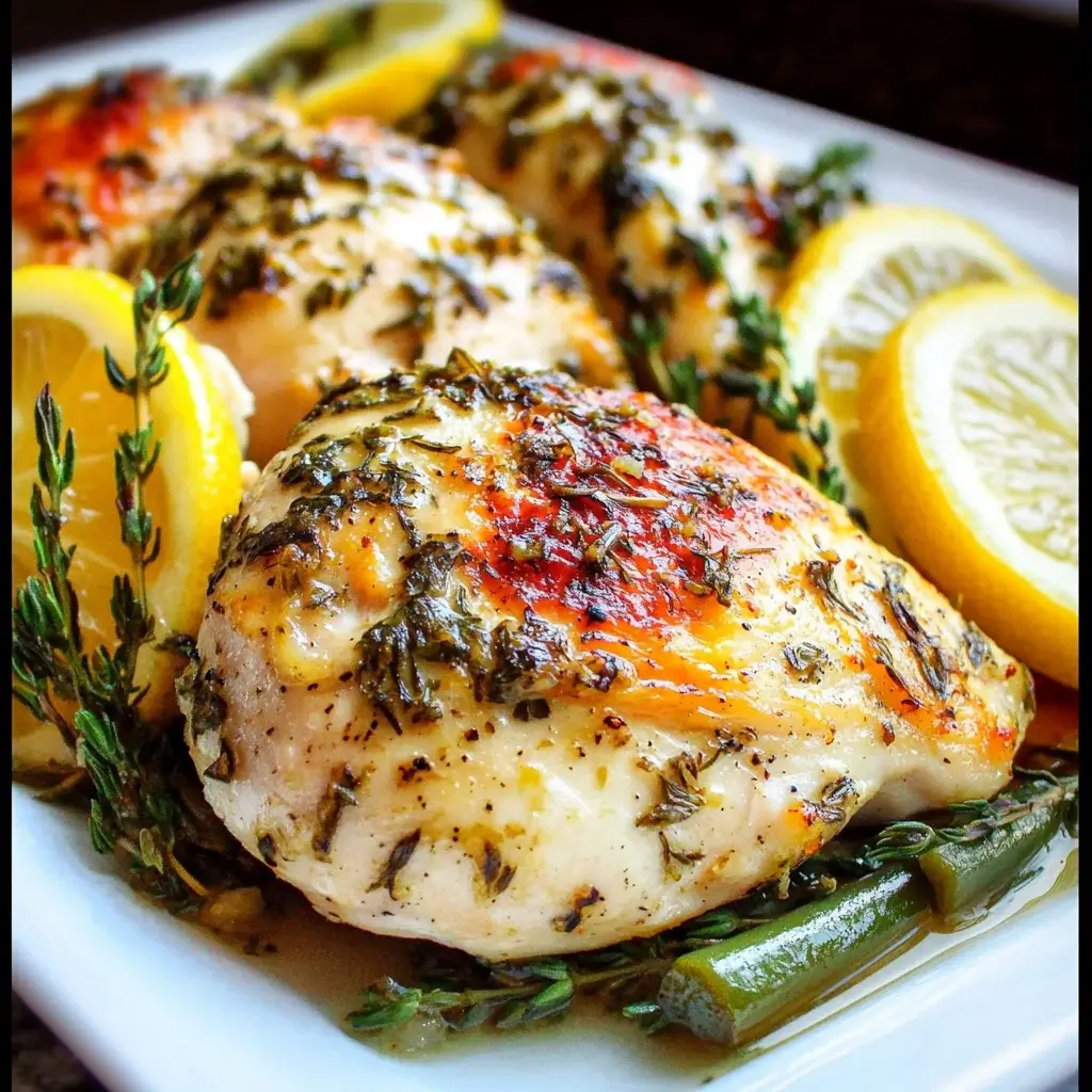 One-Pan Lemon Herb Chicken and Root Vegetables