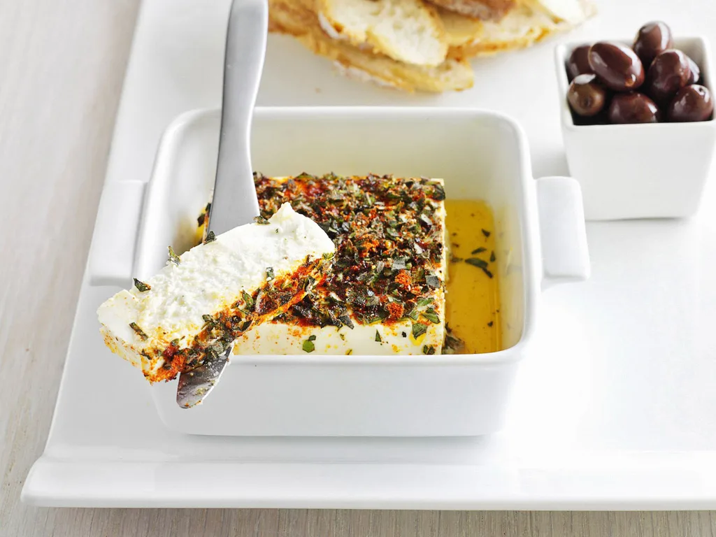 Honey and Oregano Baked Feta