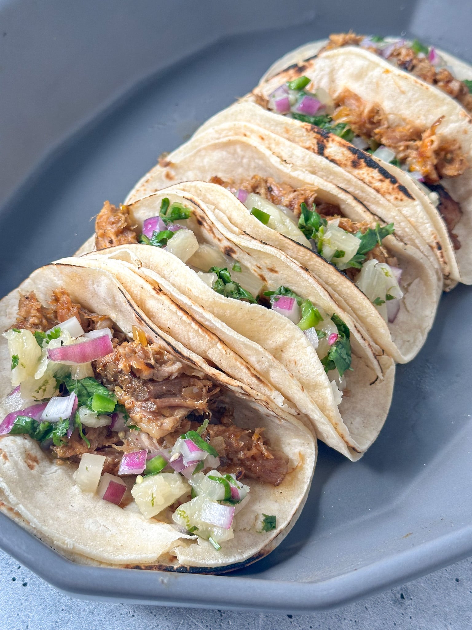 Slow-Cooked Carnitas with Pineapple Salsa