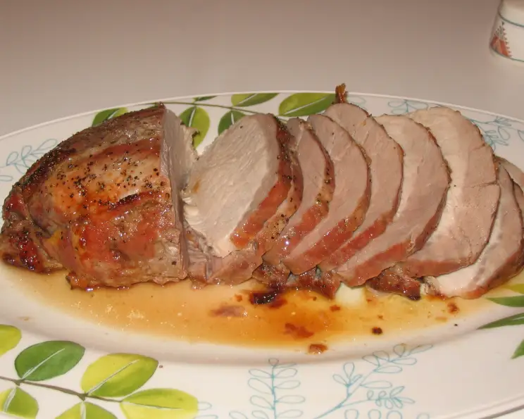Maple-Balsamic Pork Tenderloin with Roasted Sweet Potatoes