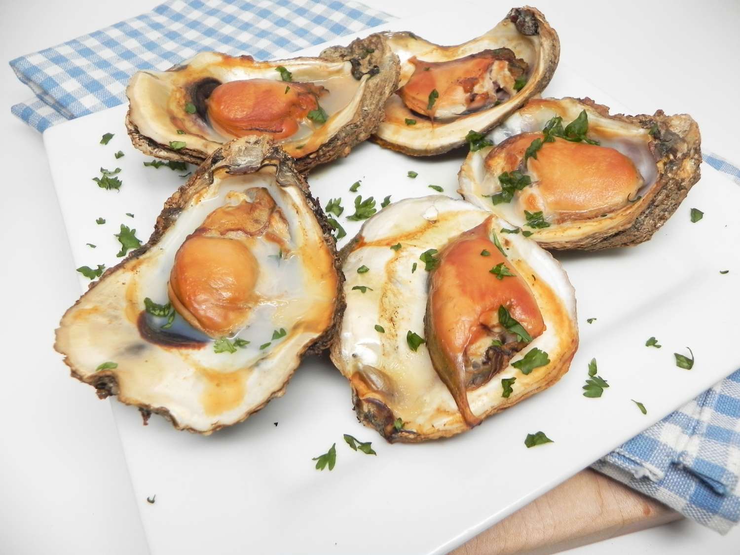 Smoked Oyster Gratin with Citrus Beurre Blanc