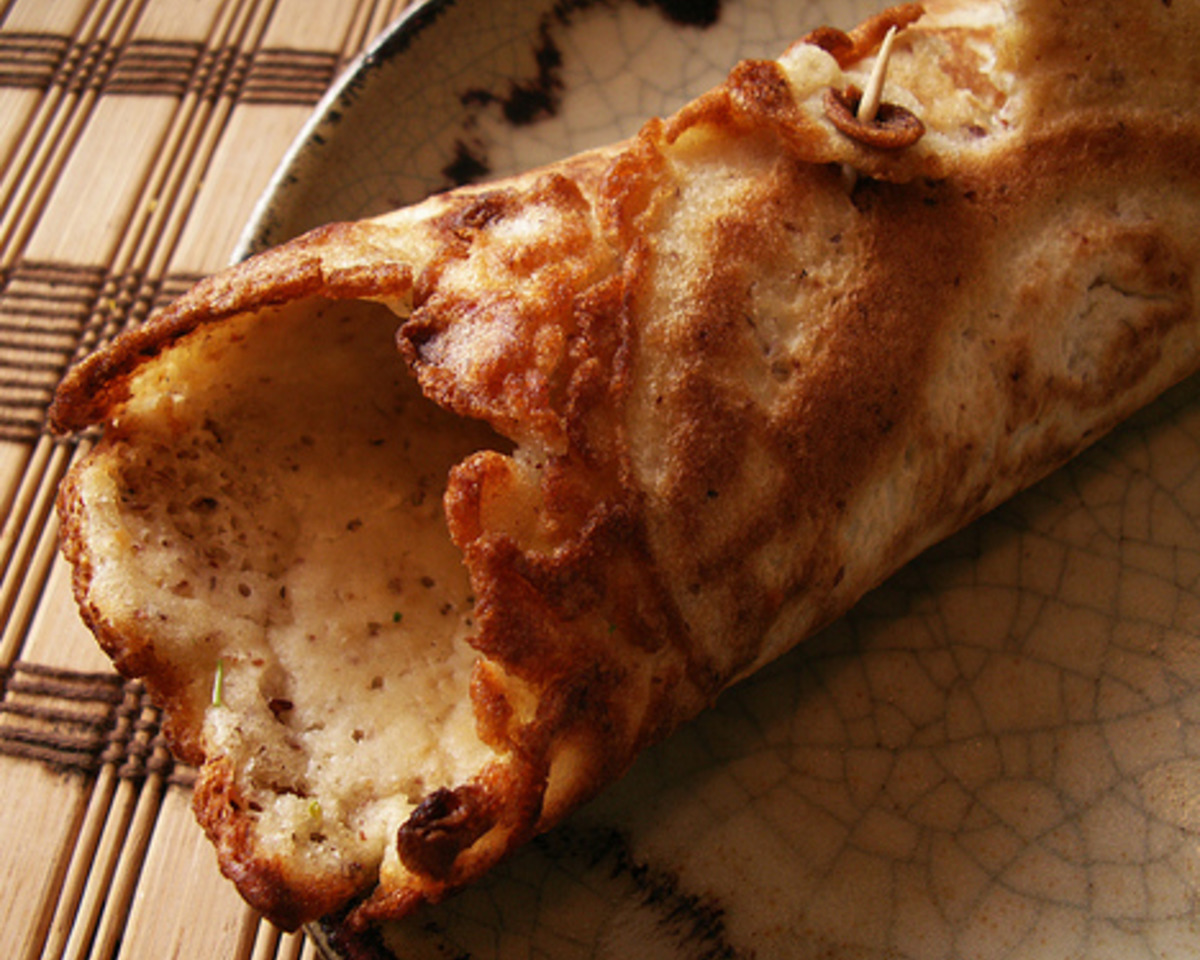 Sourdough-Injera Flatbread with Spiced Butter