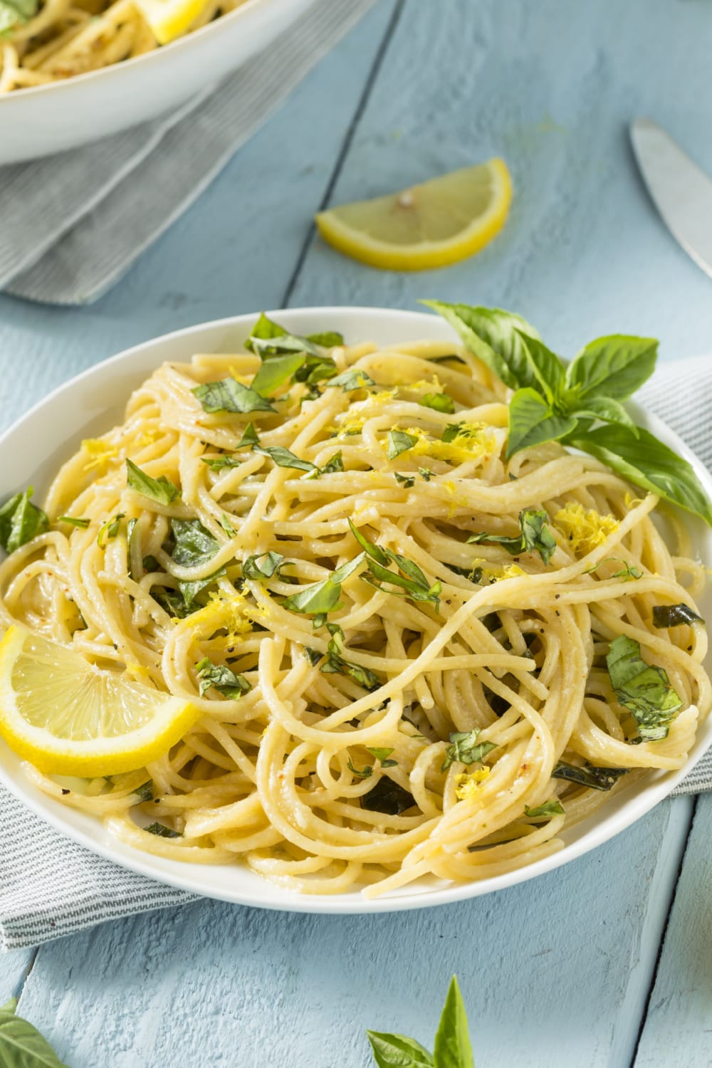 Garlic-Infused Lemon Spaghetti with Fresh Parsley