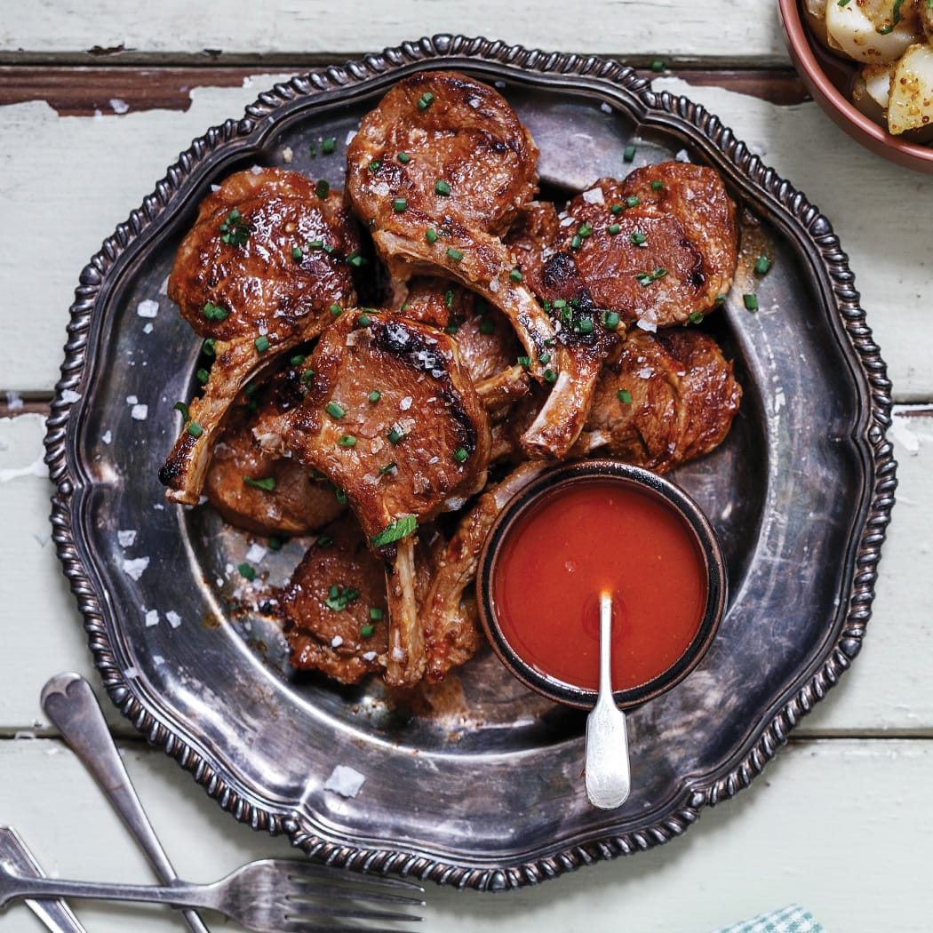Serious Spicy Lamb Chops