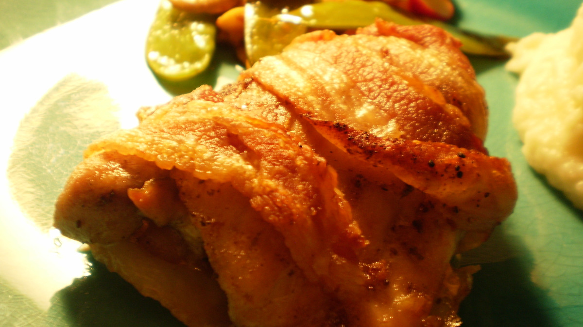Old Bay-Spiced Fried Chicken Thighs
