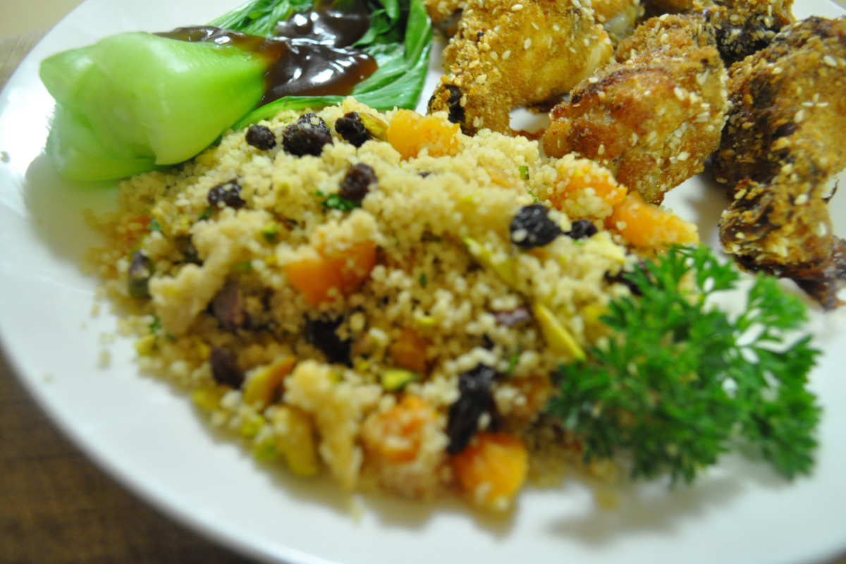 Couscous with Spiced Lamb and Apricots