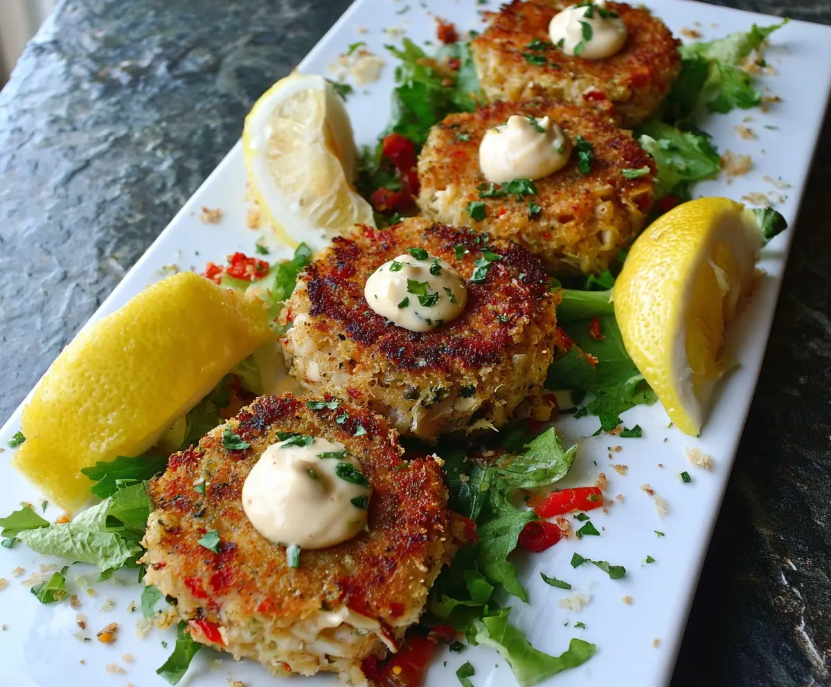 Pan-Seared Crab Cakes with Lemon-Dill Aioli