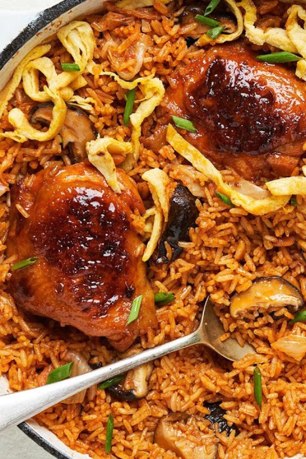 Gochujang-Marinated Chicken with Jasmine Rice