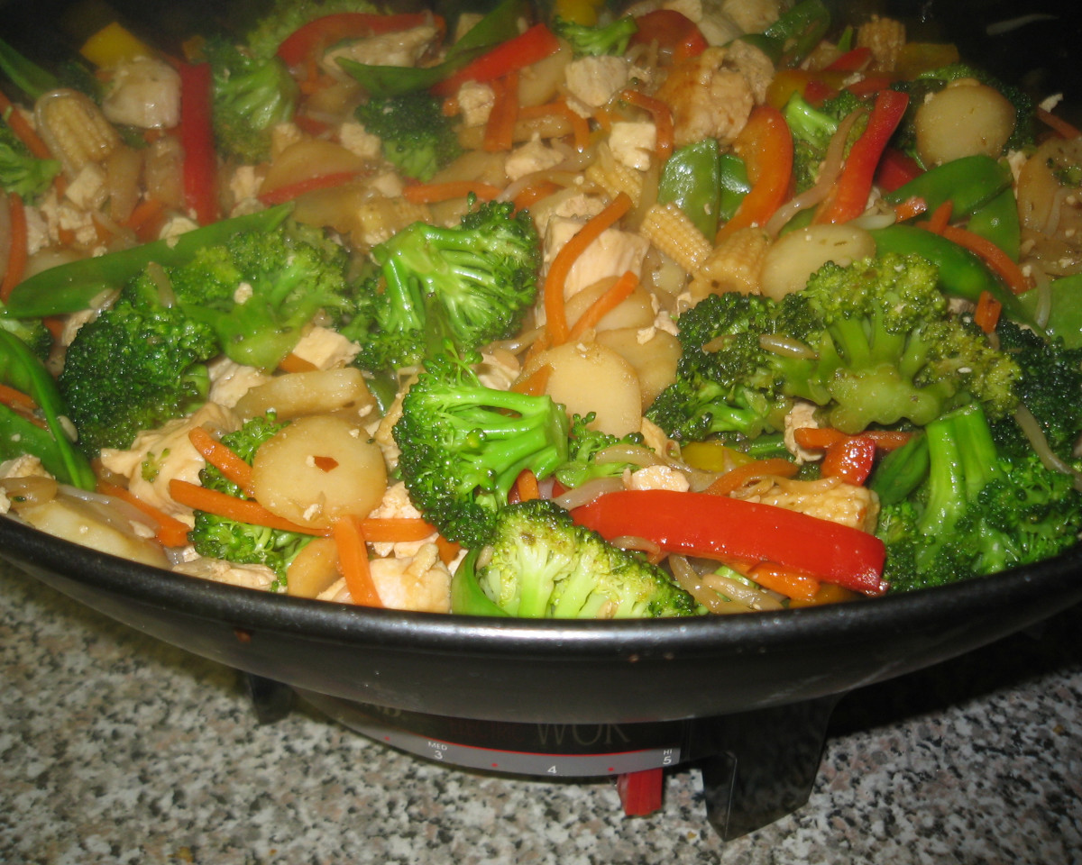 Spicy Chicken Stir-Fry with Tofu
