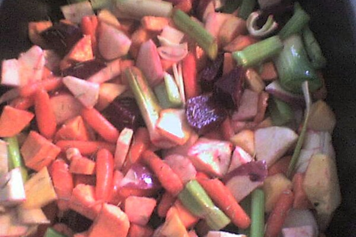 Rosemary-Infused Roasted Root Vegetables