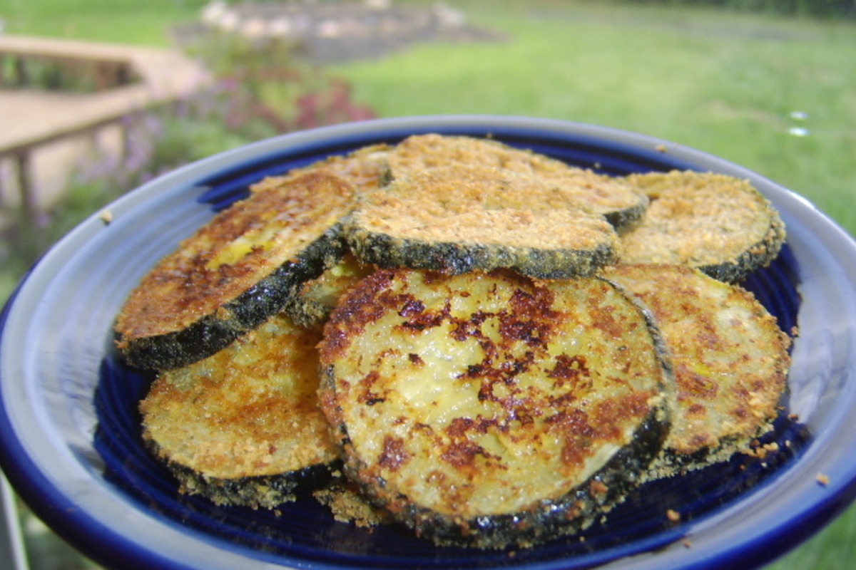 Parmesan-Zucchini Crisps
