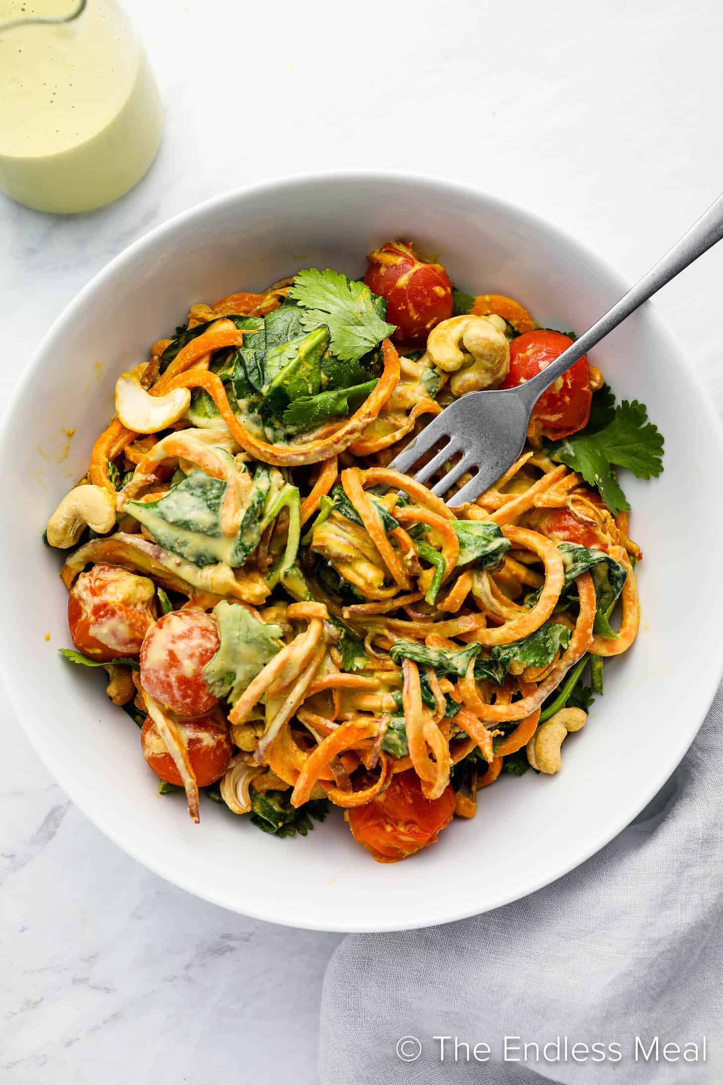 Miso-Glazed Carrot and Sweet Potato Noodles