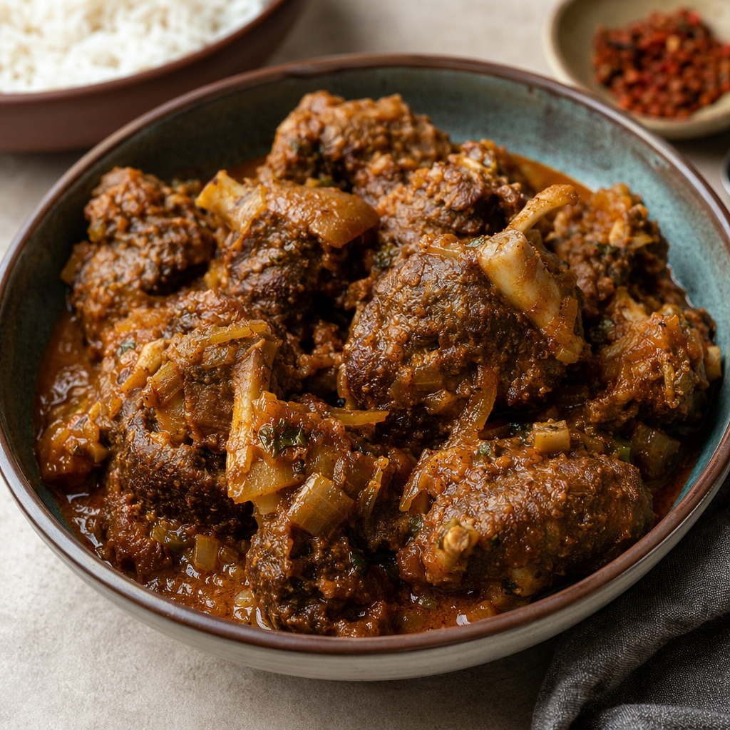 Nigerian-Inspired Spiced Goat Stew