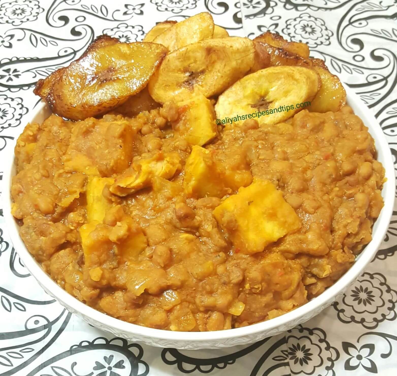 Yam and Bean Porridge