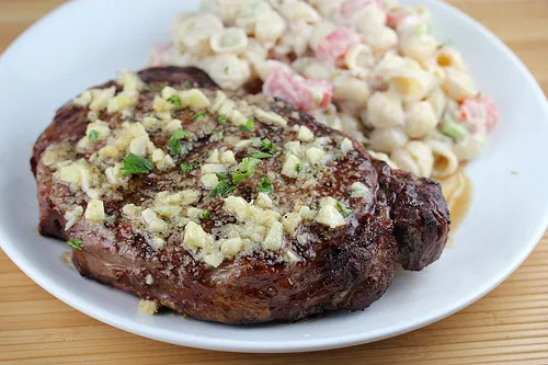 Ring-Activated Garlic Butter Steak