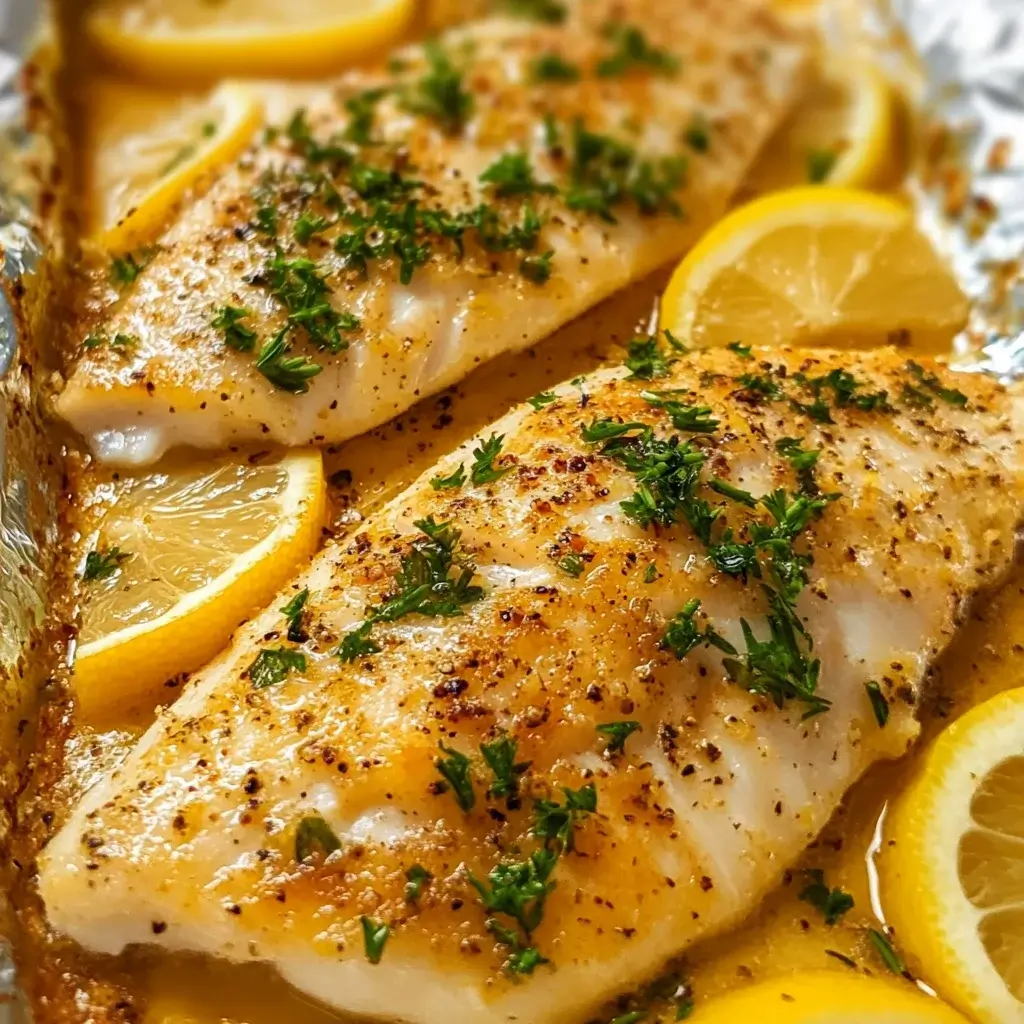 Herb-Infused Lemon Tilapia with Roasted Asparagus