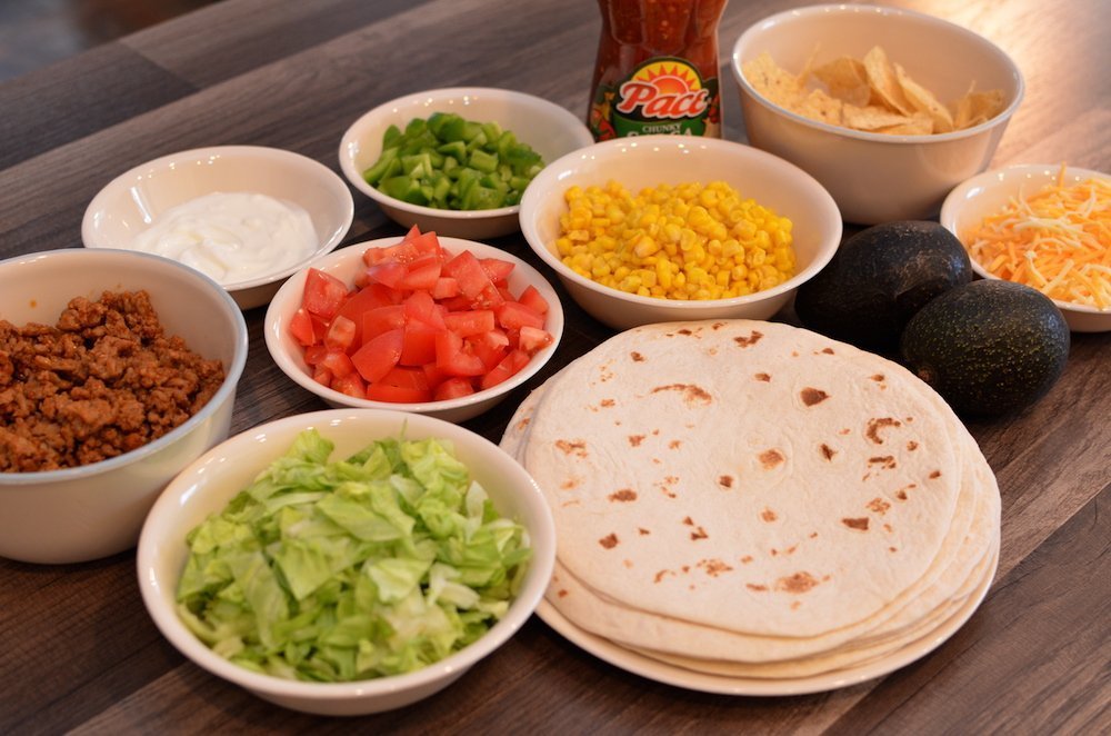 Build-Your-Own Taco Bar with Quick Salsa