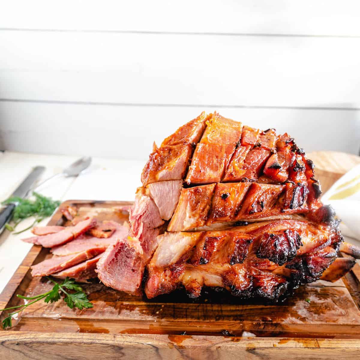 Honey-Glazed Baked Ham