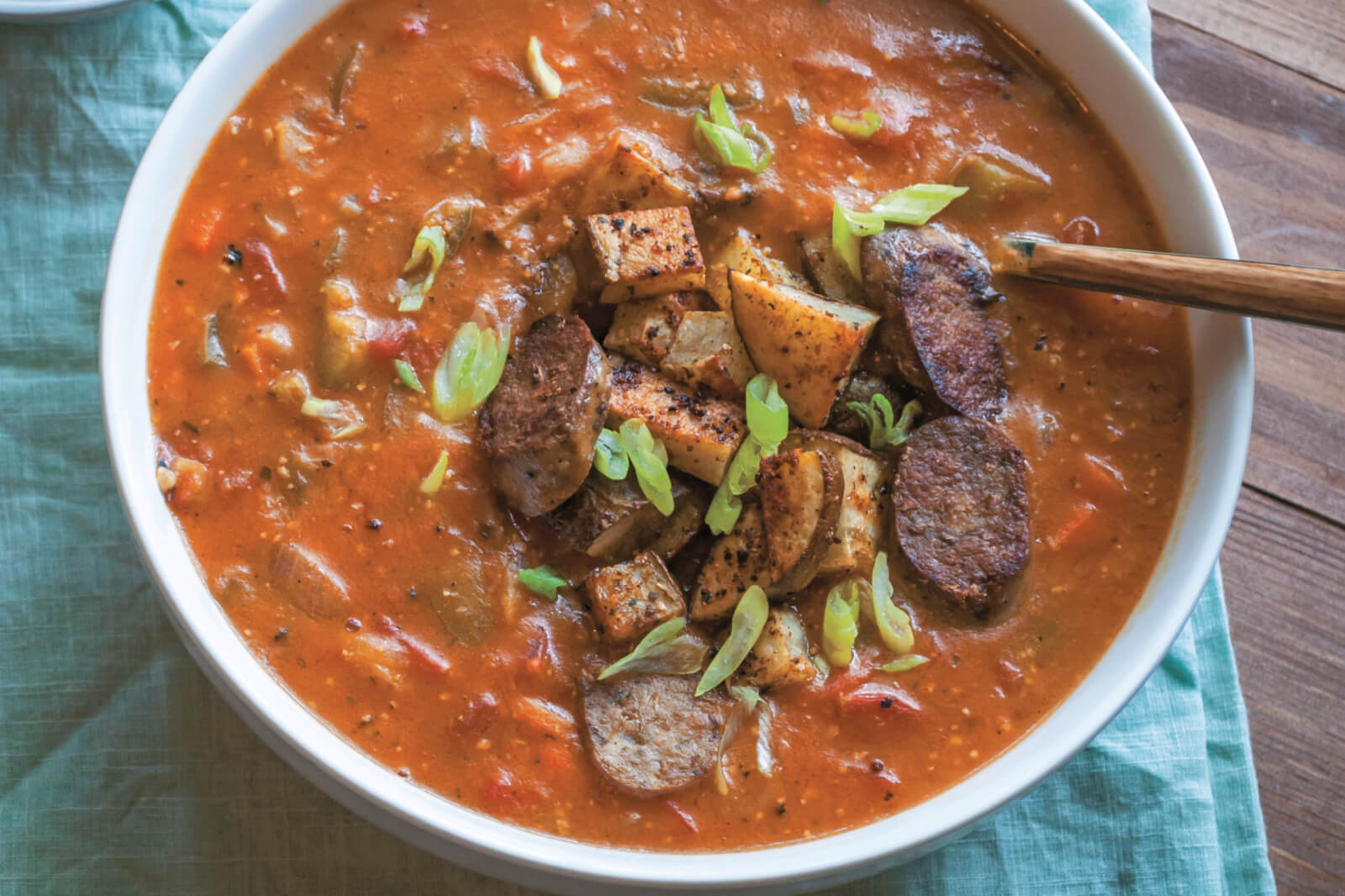 Cajun-Inspired Vegan Gumbo