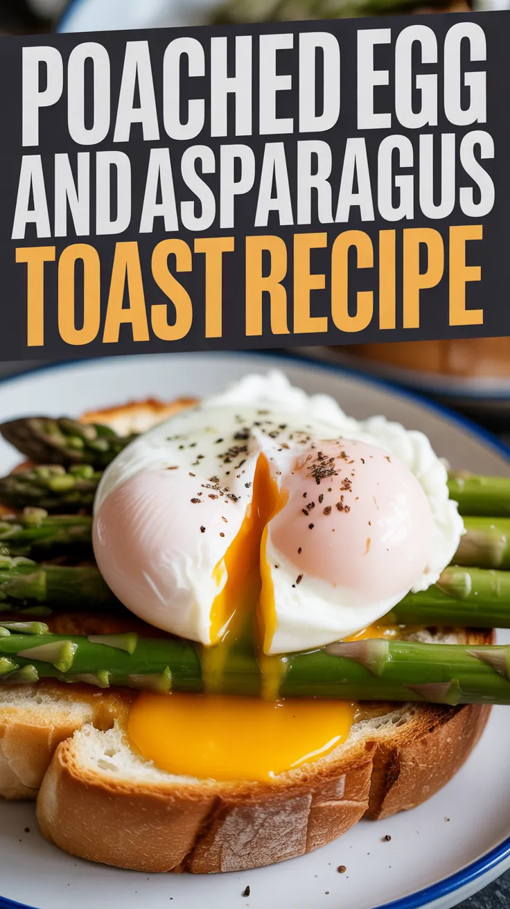 Asparagus Poached Egg French Toast