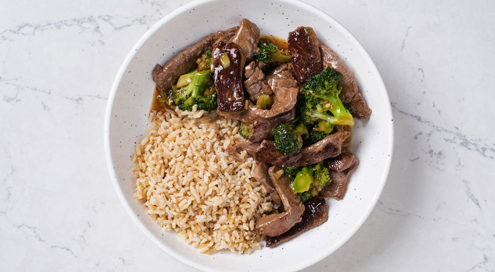 One-Pan Beef and Broccoli with Ginger