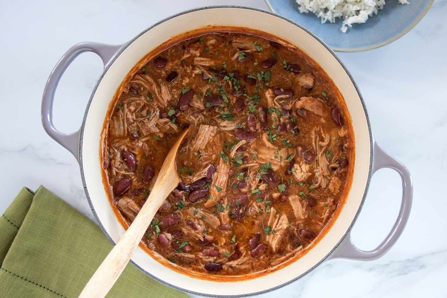 Slow-Simmered Black Bean and Pork Stew with Smoked Paprika