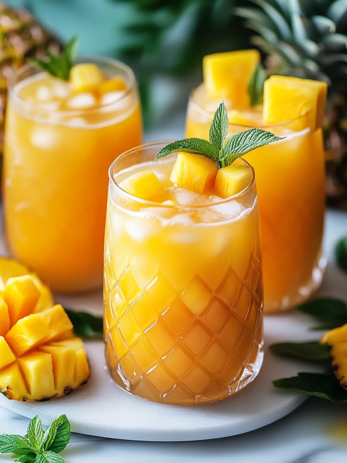 Tropical Mango-Pineapple Punch