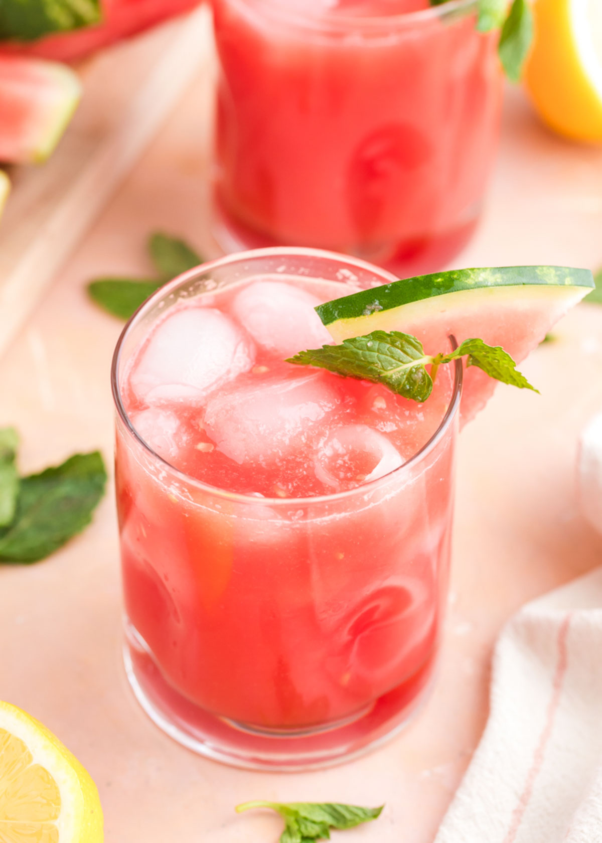 Ginger Watermelon Lemonade