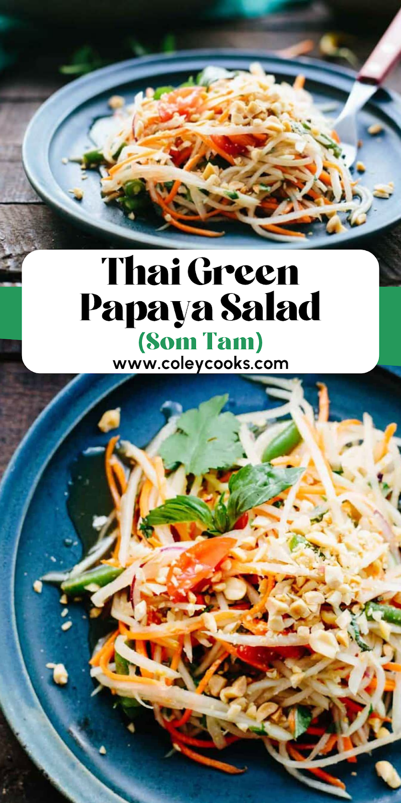 Tamarind-Chili Green Papaya Salad