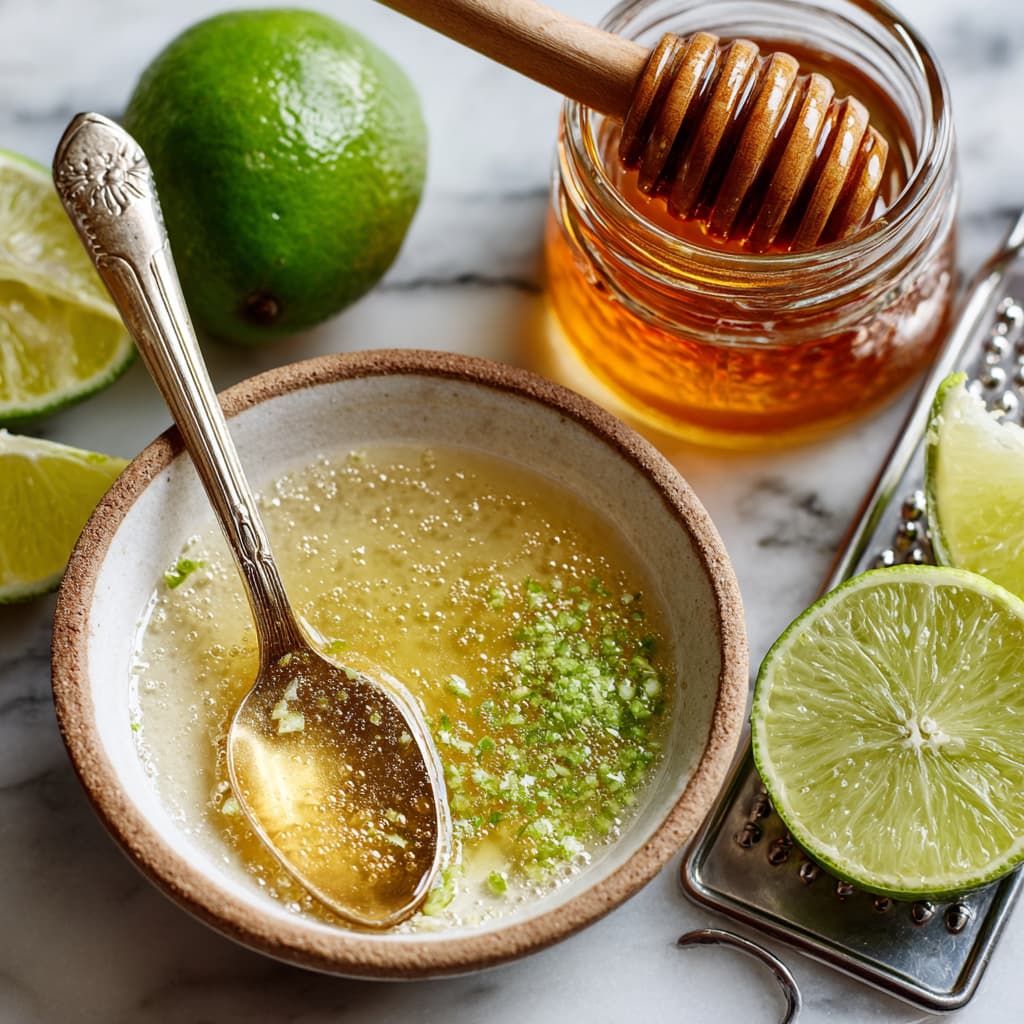 Citrus-Ginger Salad with Honey-Lime Dressing