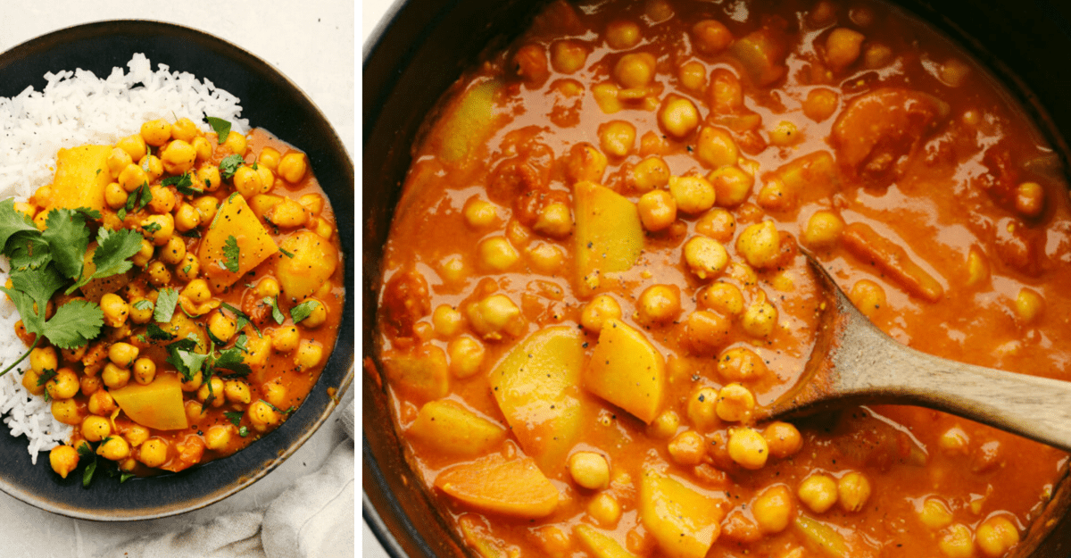 Turmeric-Spiced Chickpea Curry