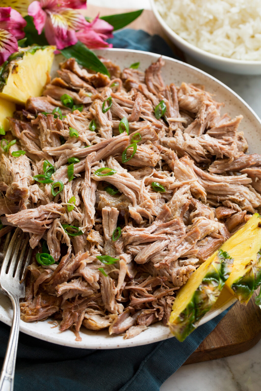 Slow-Cooked Kalua Pork with Hawaiian Salt Rub