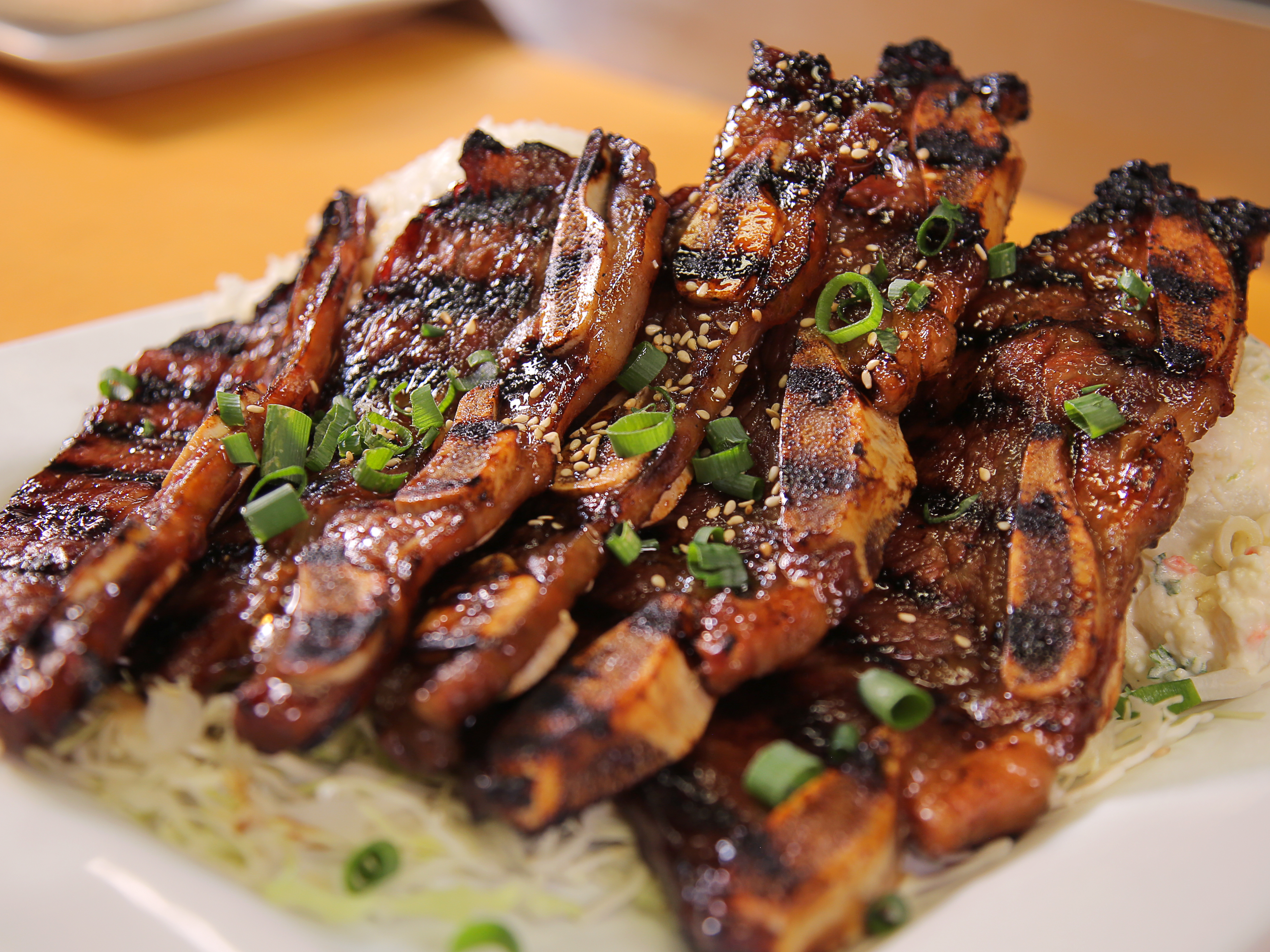 Hawaiian-Style Teriyaki Beef Short Ribs