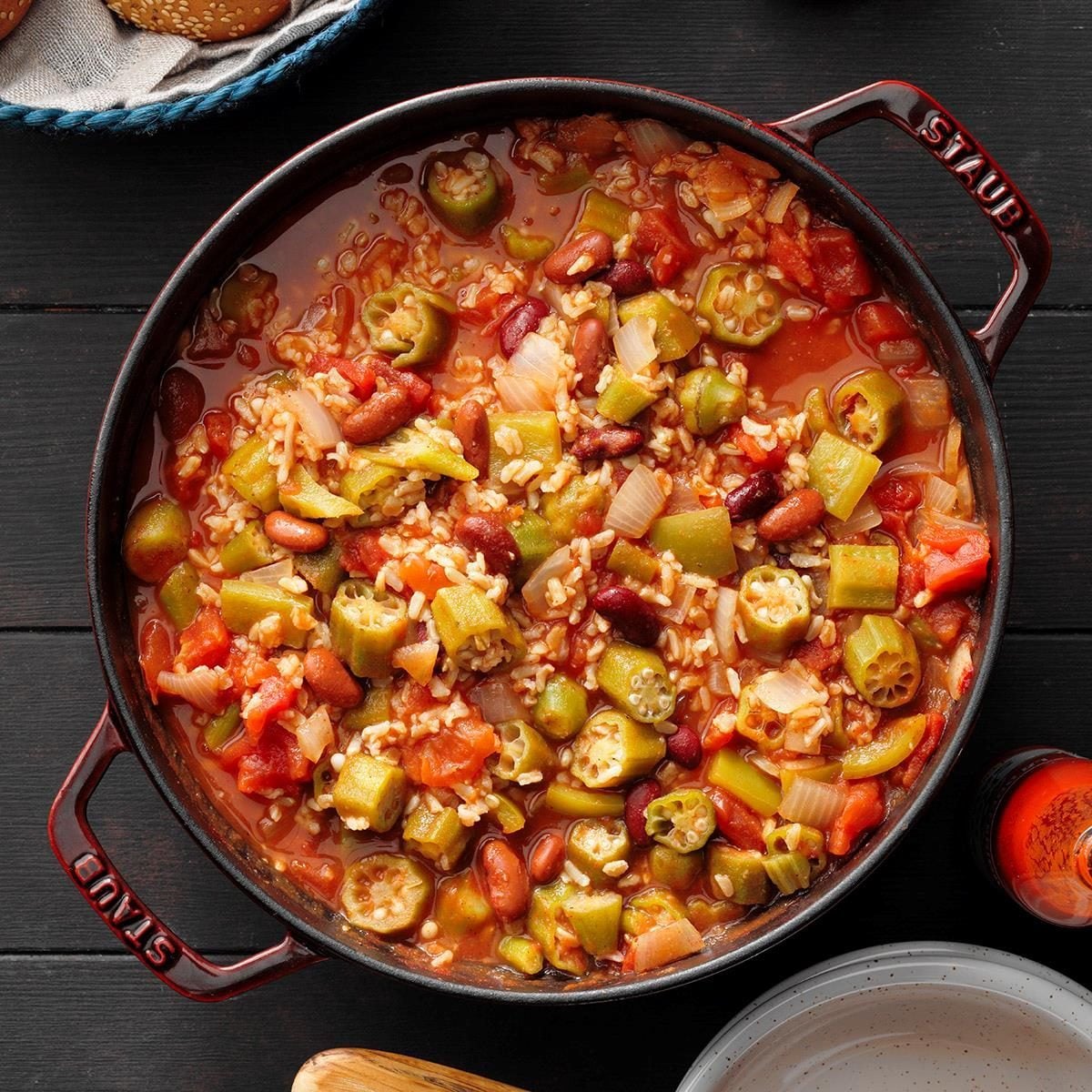 Black Bean and Okra Stew with Smoked Paprika