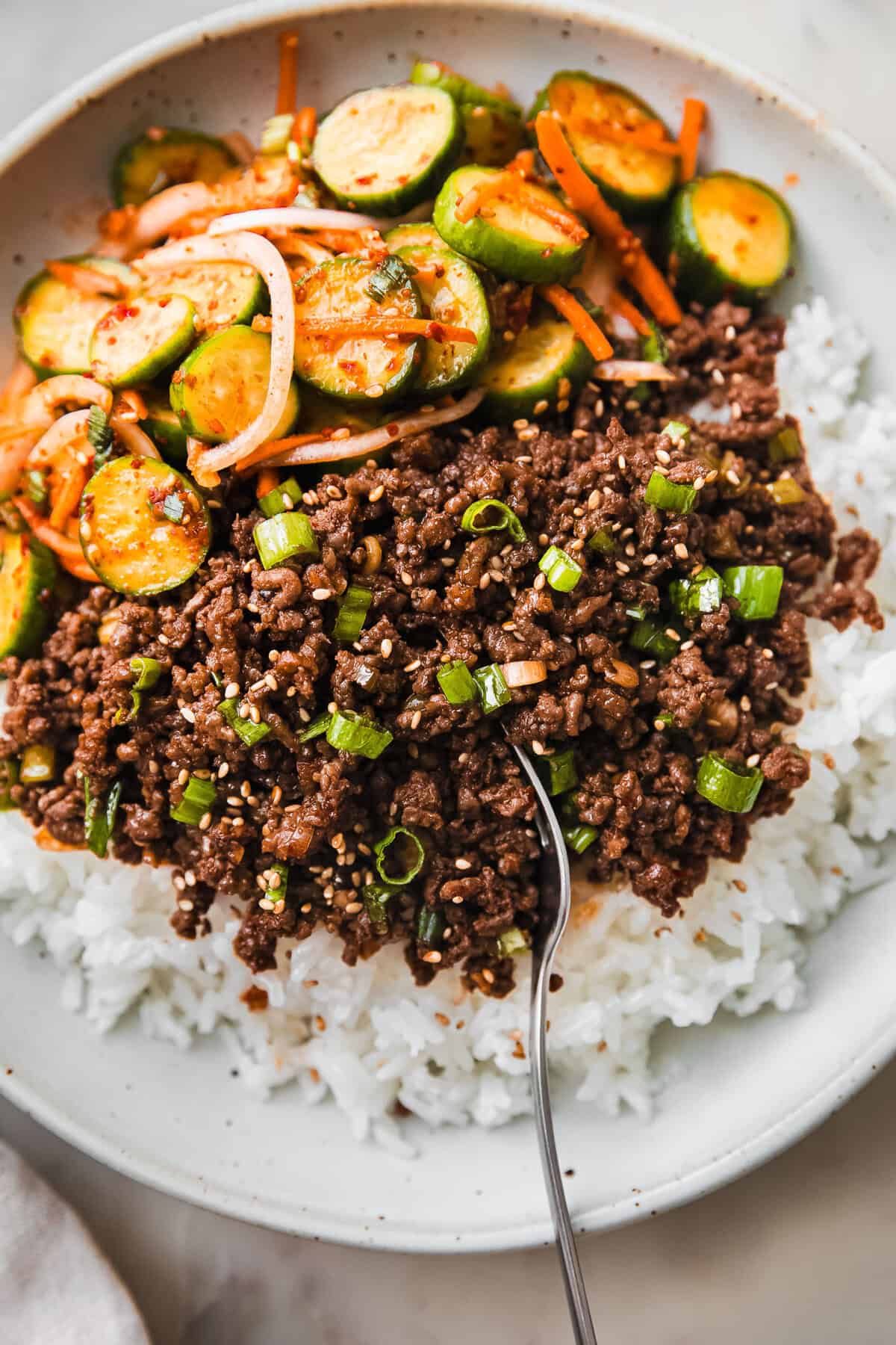 Gochujang-Glazed Beef Stir-Fry with Sesame