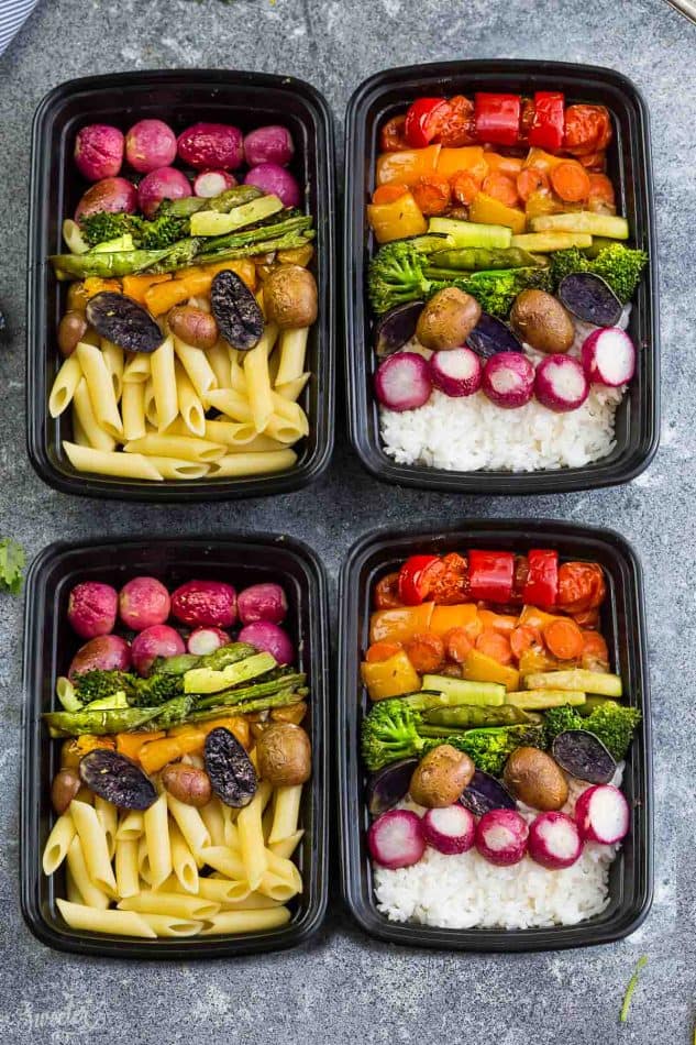 Protein-Packed Meal Prep Bowl with Roasted Root Vegetables