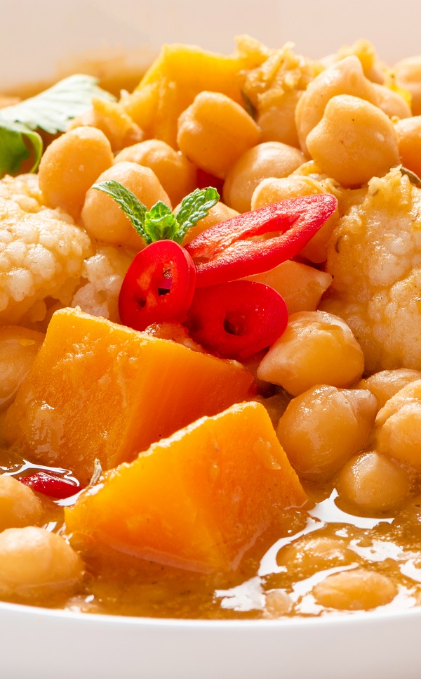 Slow-Cooked Vegetable Stew with Chickpeas