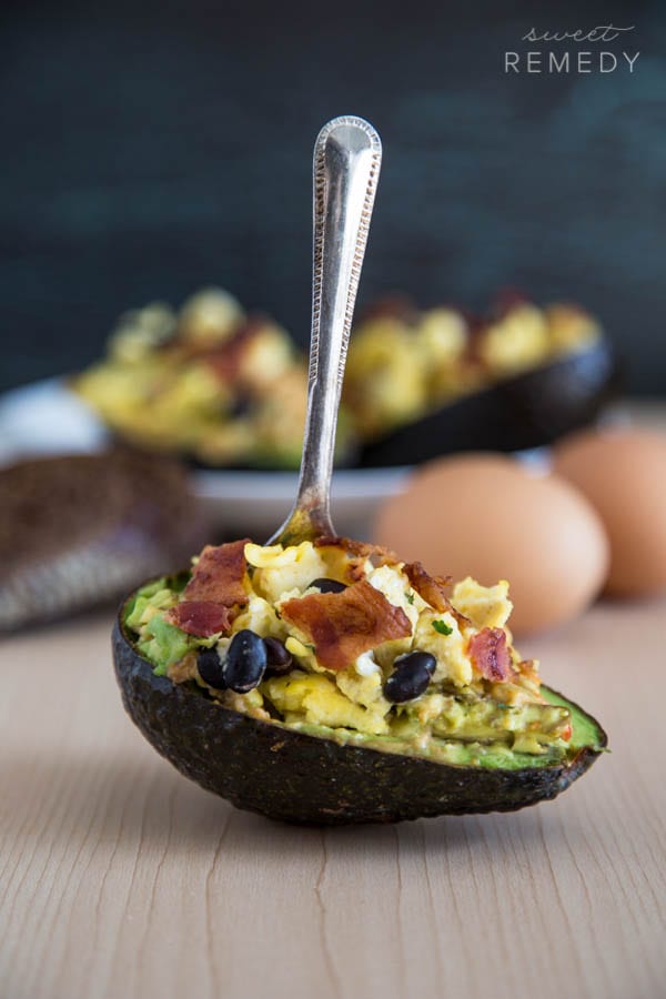 Avocado Rice Breakfast Bowls