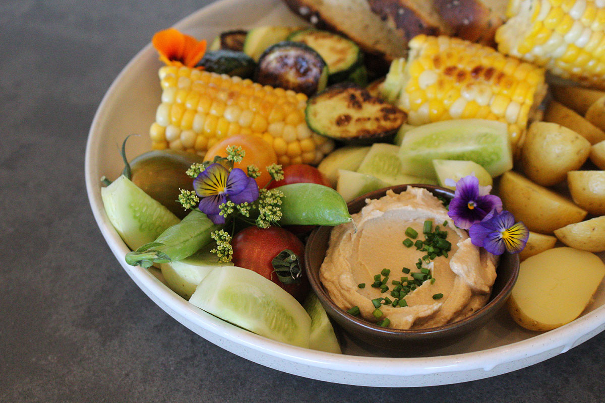 Miso-Tahini Crudités Dip