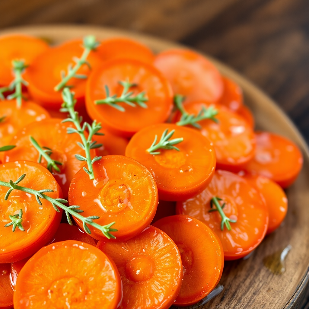 Honey-Glazed Carrots with Fresh Thyme