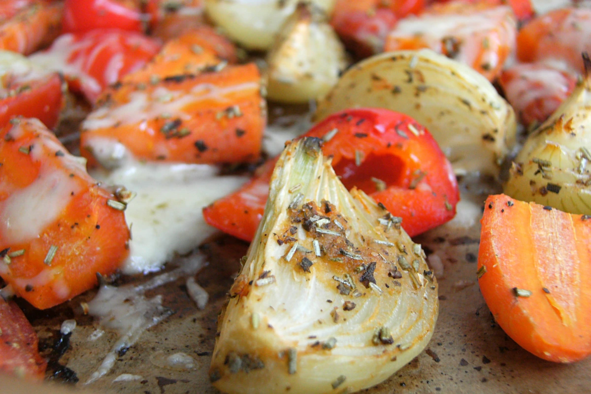 Herb-Roasted Vegetable Skewers with Lemon Zest